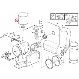 Oro filtras volvo l150f l120c 11033214
