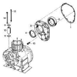 Hatz E serija, skirstomojo veleno kaitinimas 40034701