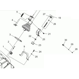 Wacker dpu droselio troso spaustukas 0096691