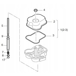 Hatz L serijos vožtuvo dangtelio veržlė 50132300