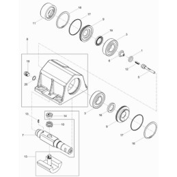 Wacker DPS o žiedo vibracijos dangtelis 2004611