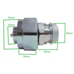 Sraigtinė jungtis vikšrui greičiau cvc163422 m
