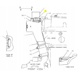 Termostatas cat 962 325 d5