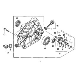 Honda gx340 gx390 veleno alyvos sandariklis 91201 ze3 004