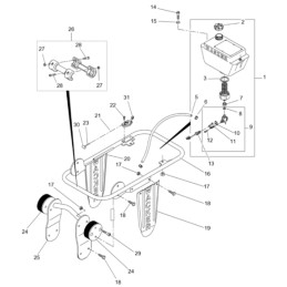 Wacker BS plaktuko transportavimo volas 5100032274