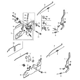 Honda gcv160 gcv190 svirties spyruoklė 16561 z0l 000