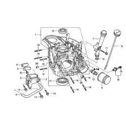 Honda gxv520 gxv530 alyvos filtras 15400 plm a03