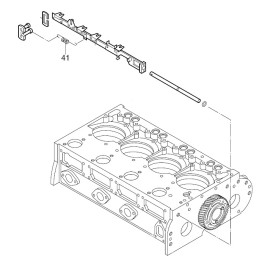Hatz L serijos siurblio bėgio spyruoklė 03468100