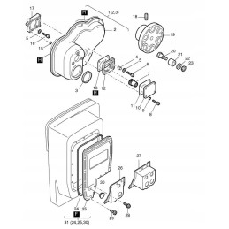 Hatz serijos lim dangčio tarpiklis 03568000