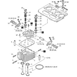 Hatz L serijos vožtuvo sandariklis 50284800