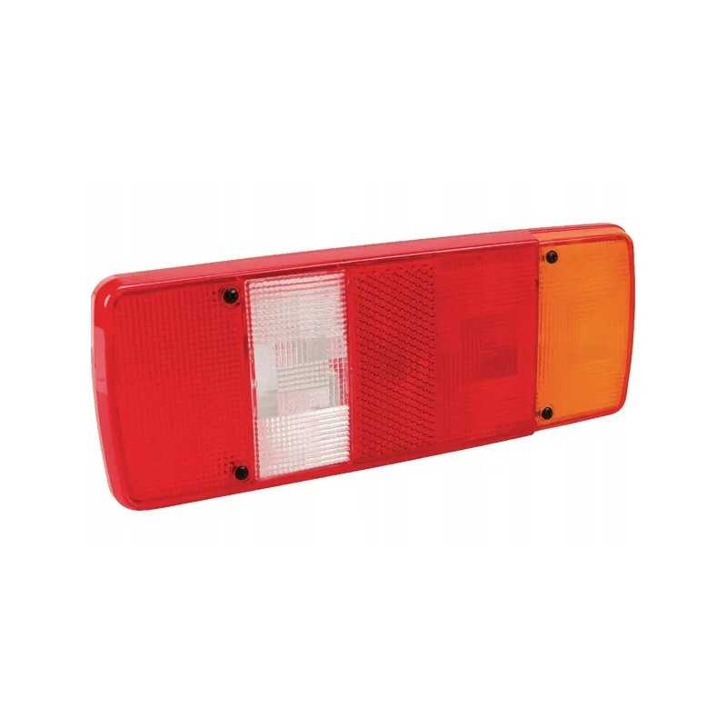 Stačiakampis lempos gaubtas, galinė kairė ir dešinė