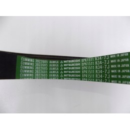 Komatsu diržas 6732 61 4190 cummins 3922605 8pk1511