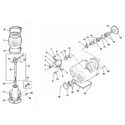 Wacker alyvos išleidimo kaištis m10x1 0011047