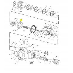 Originalus kačių ekskavatoriaus krautuvo stabdžių sandariklis