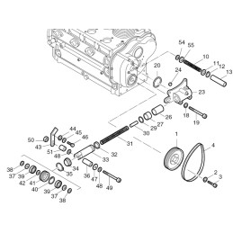 Hatz L serijos diržo įtempiklio sandariklis 03643001