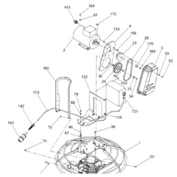Wacker ct trapecinis diržas 0089632