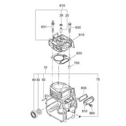 Wacker wm100 eh10 galvos tarpiklis 0217789