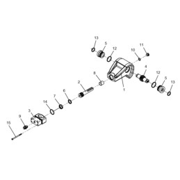 Wacker dpu valdymo stūmoklio žiedas 0126163