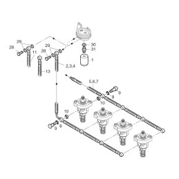 Hatz L serijos kuro filtras 50251500