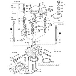 Hatz 1d41 1d81 depreznik plokštė 03778401
