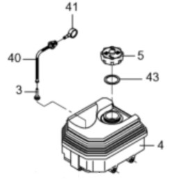 Wacker bh23 bh24 kuro filtras 0125485