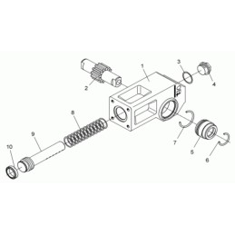 Wacker dpu valdymo stūmoklio sandariklis 0049006