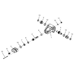 Wacker dpu valdymo stūmoklio sandariklis 0129269