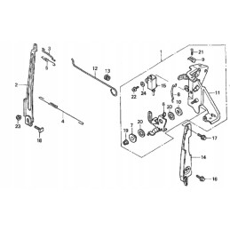 Honda GC160 reguliatoriaus spyruoklė 16561 8000 PLN