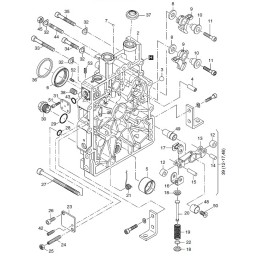 Hatz 1b20 1b30 pagrindinio veleno guolis std 05053101