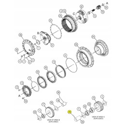 Cat 318c ekskavatoriaus tvirtinimo palydovai