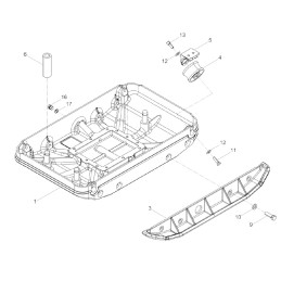 Wacker bpu dpu alyvos išleidimo kaištis m18x1 5 0068222