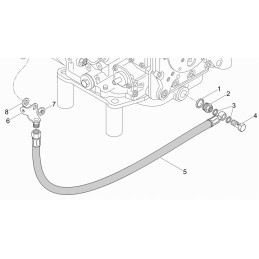 Wacker dpu alyvos išleidimo kaištis 0104406