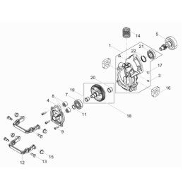 Wacker bh23 bh24 bh65 amortizatorius 0203763