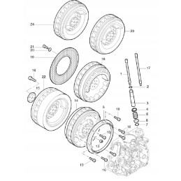 Hatz 1d81 1d90 smagračio įvorė 03123700