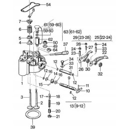 Hatz e75 e79 vožtuvo dangtelio tarpinė 03174100