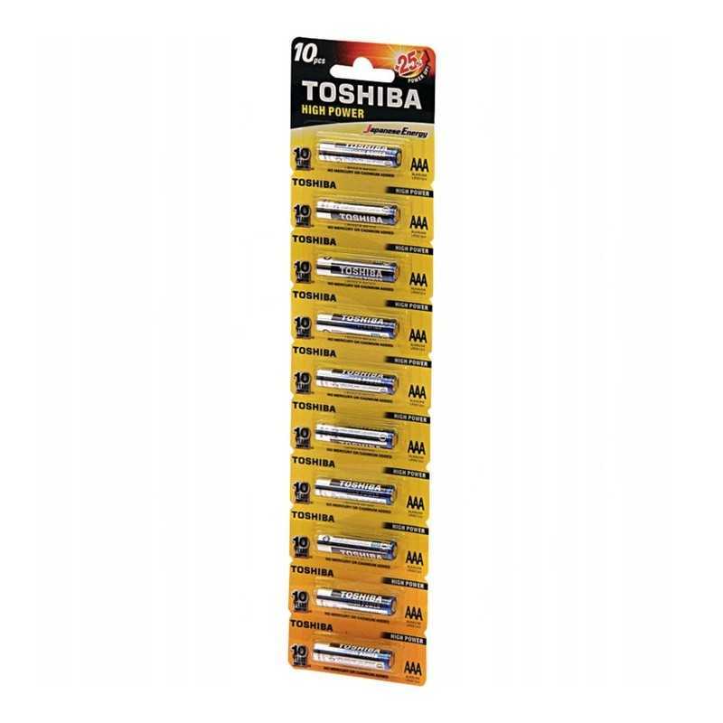 Toshiba šarminė didelės galios baterija 10 lizdinių plokštelių