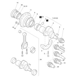 Hatz 1d41 1d42 įvorės apsauga 50458000