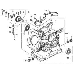 Honda gx120 gxr120 veleno alyvos sandariklis 91202 ze6 013