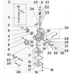 „Wacker“ kuro filtro karbiuratoriaus antgalis 33 0037752