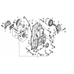 Honda gx610 gx620 veleno alyvos sandariklis 91202 zj1 841