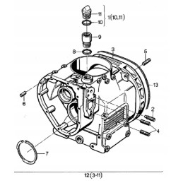 Hatz serijos eo alyvos užpildymo dangtelio žiedas 50153800