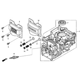 Honda gc gcv vožtuvo spyruoklė 14751 zl8000