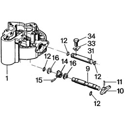 Hatz e75 e79 e780 o žiedinė galvos kova 40022300