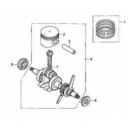 Honda gx25 veleno alyvos sandariklis 91211 z3e 003