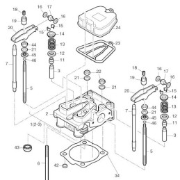 Hatz 1b40 galvos tarpiklis 0 6 05159103