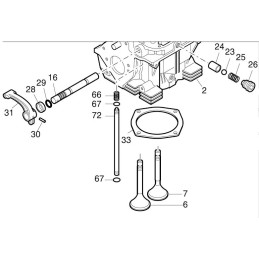 Hatz 1d50 galvos tarpiklis 0 7 04135411