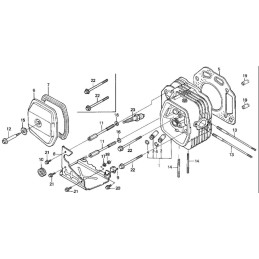 Honda gxv vožtuvo dangtelio tarpinė 12391 ze8000