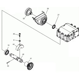 Wacker dpu bpu svorio varžtas m16x45 0126300
