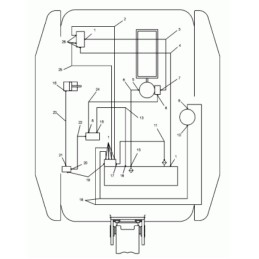 Wacker dpu100 70 hidraulinė žarna 0124547