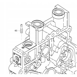 Hatz 1b20 1b30 siurblio kuro jungtis 05084201